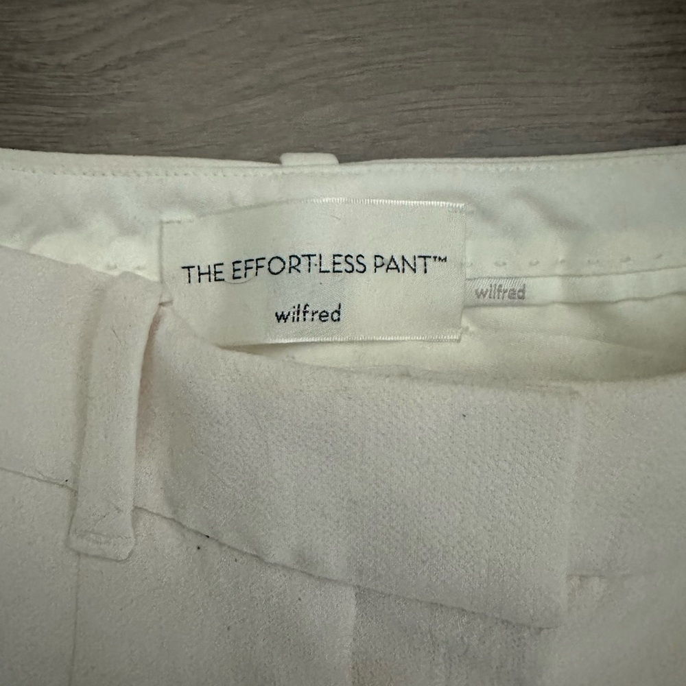 Wilfred Cream Effortless Pant - Picture 2 of 2